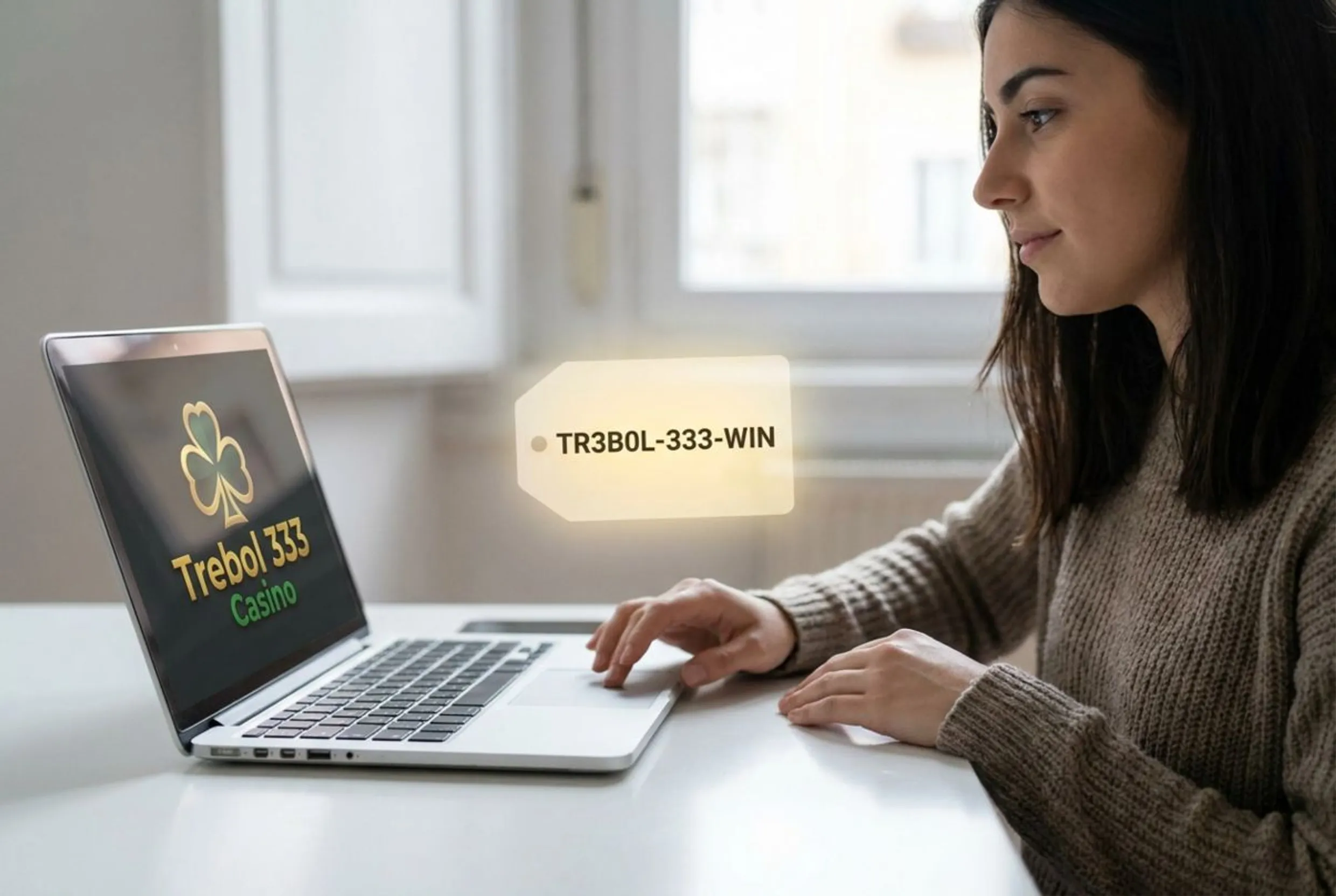 cómo usar un código promocional: Trebol 333 Casino